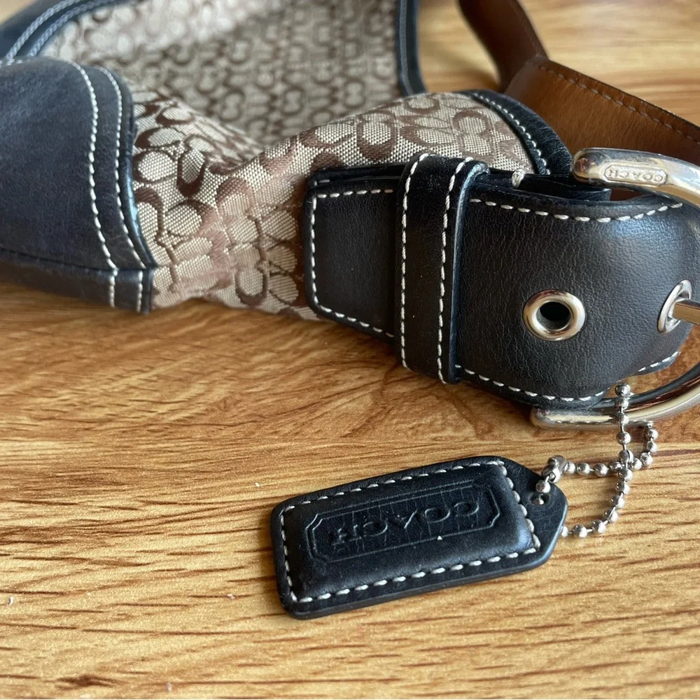 Coach | Signature Collection Shoulder Bag w/ Dust Bag & Papers - Vintage - Picture 10 of 14